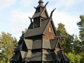Gol Stavkirke på Norsk Folkemuseum